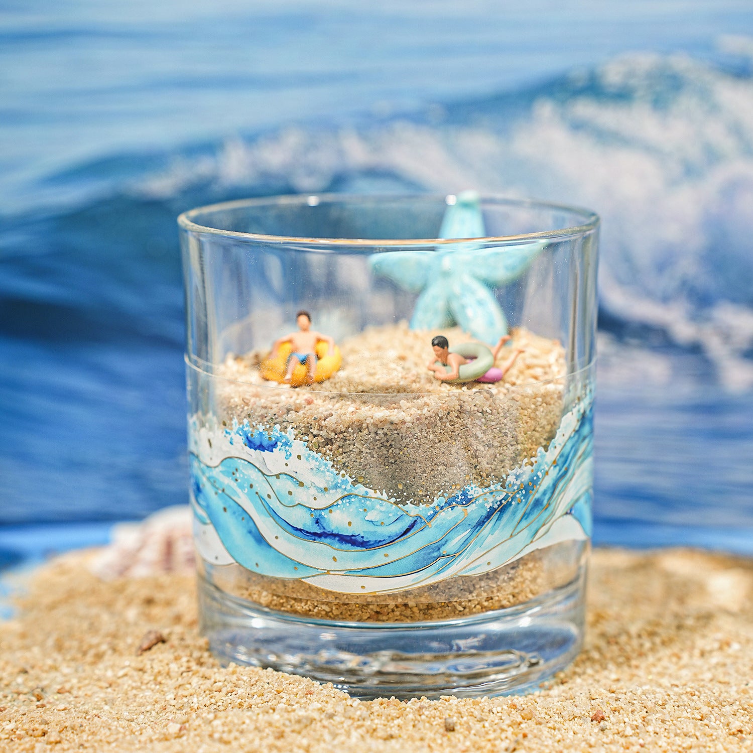 1 Roll Glitter Spindrift PET Tape XHLH