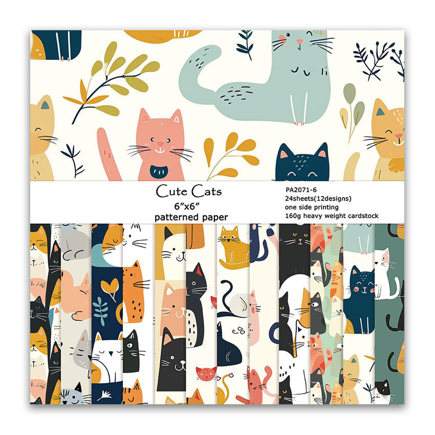 6 inch Scrapbook Paper Pad JYY2071