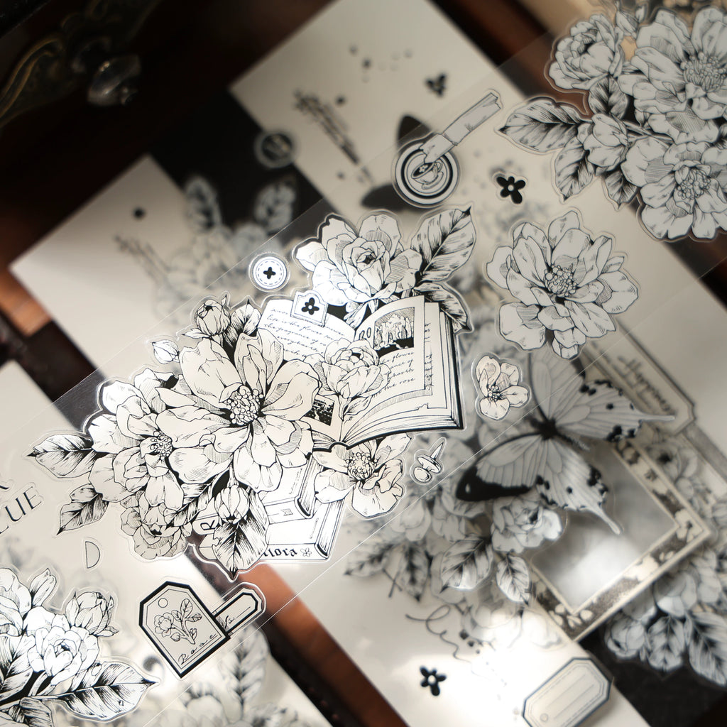 Floral Decorative Tape Rolls- Anthologia