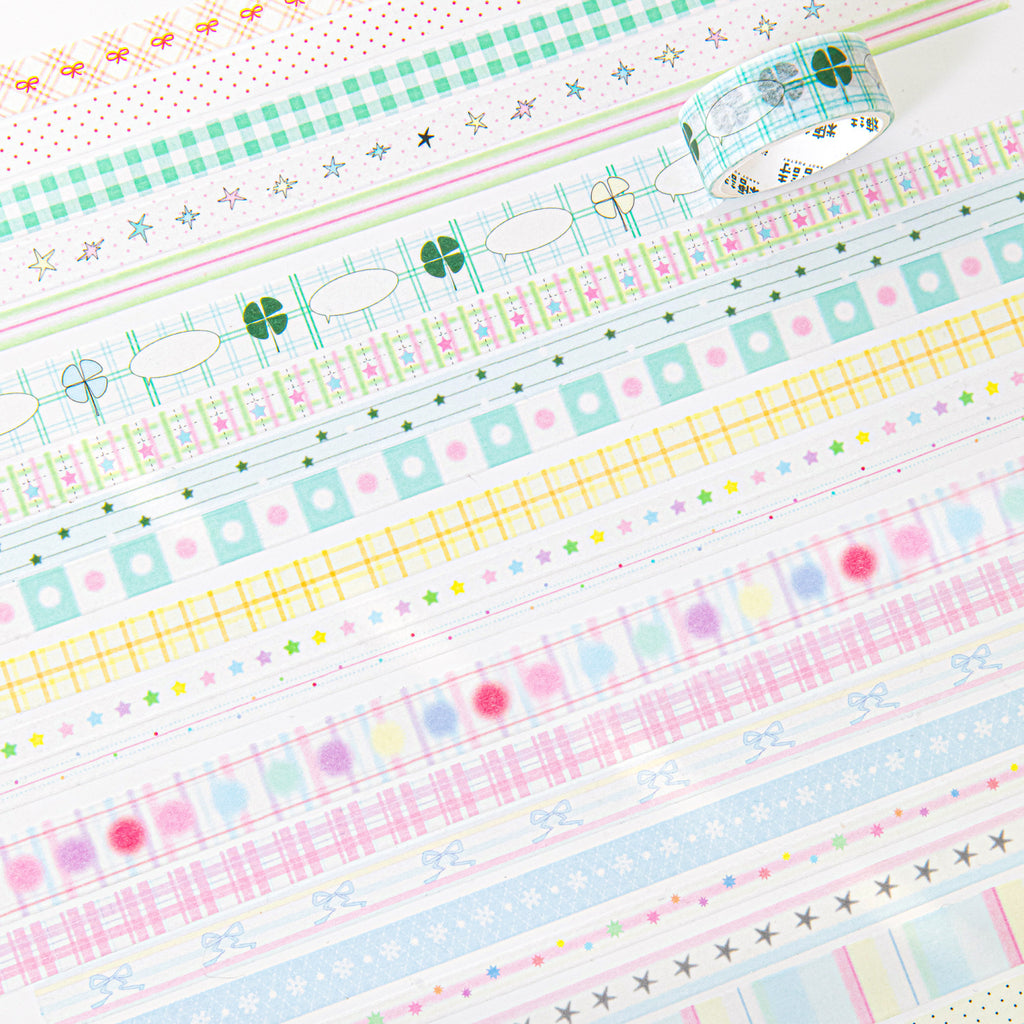 5 Rolls Cute Washi Tape MYXXD