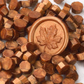 100 PCS Octagon Wax Seal Beads H129