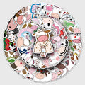 50 Pcs Vinyl Cow Stickers NN292