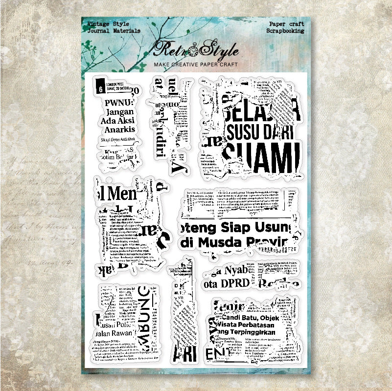 Clear Silicone Stamp STM579