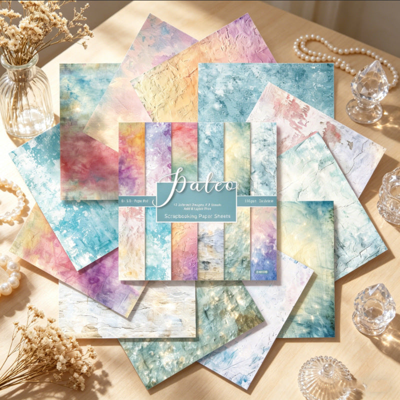 6 Inch Abstract Dreamscape Scrapbook Paper Pad SKP017B
