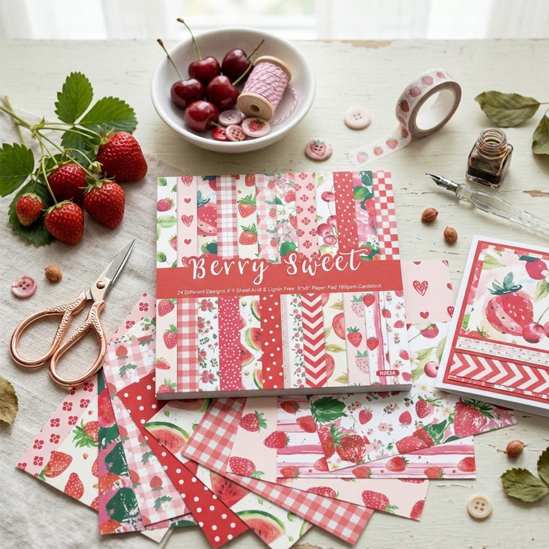 6 inch Scrapbook Paper Pad SKP2624