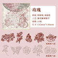10 Pcs Cutout Paper Flowers RHZY