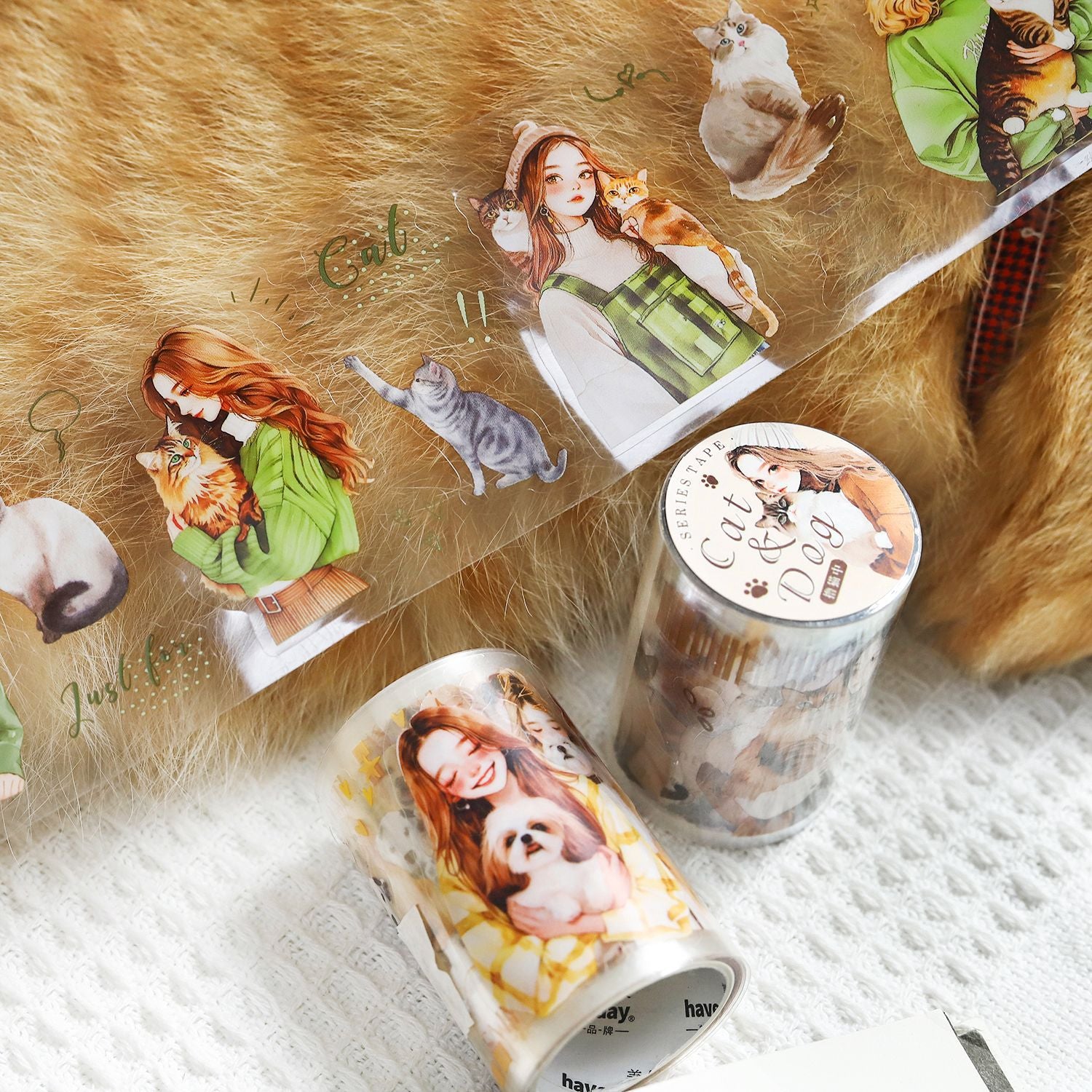 1 Roll Girl and Pet Tape XMYXG