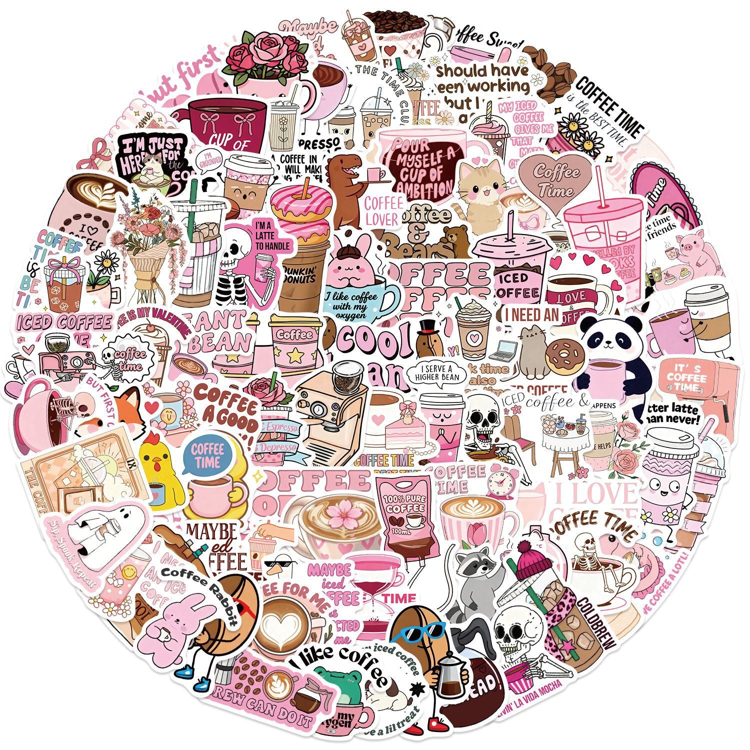 50PCS Funny Sarcastic Meme Vinyl Stickers FUN10