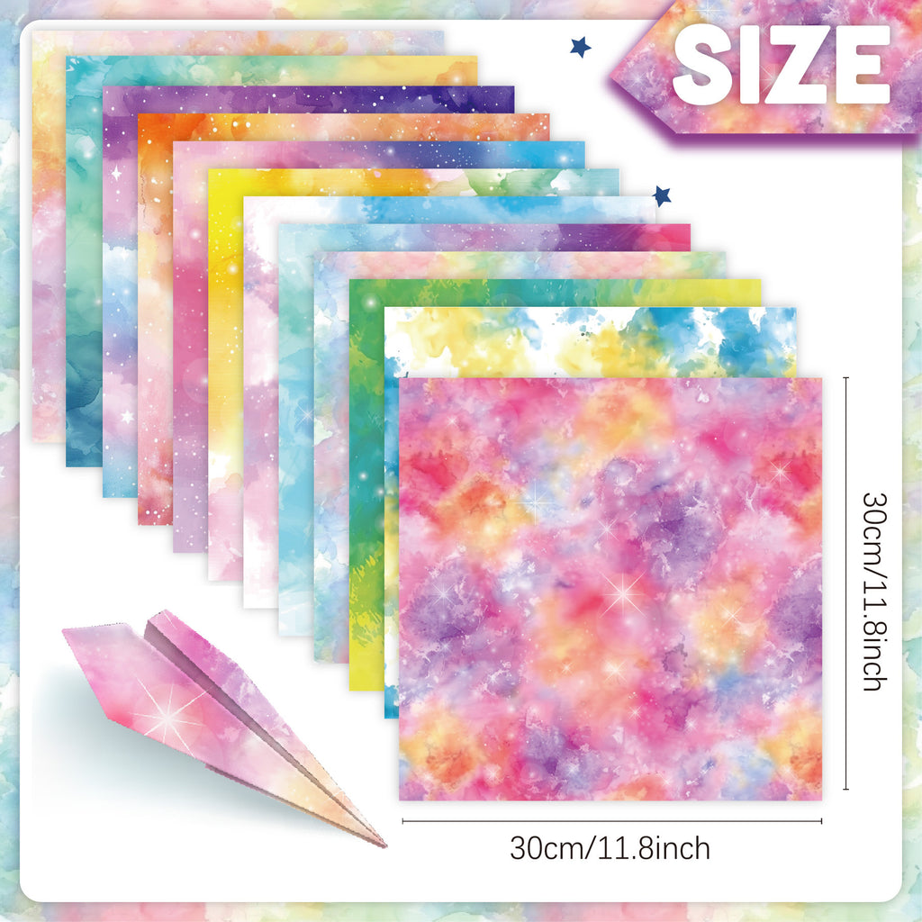 12 inch Fantasy Galaxy Scrapbook Paper Pad PAJ012