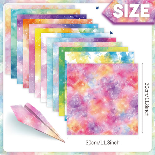 12 inch Fantasy Galaxy Scrapbook Paper Pad PAJ012