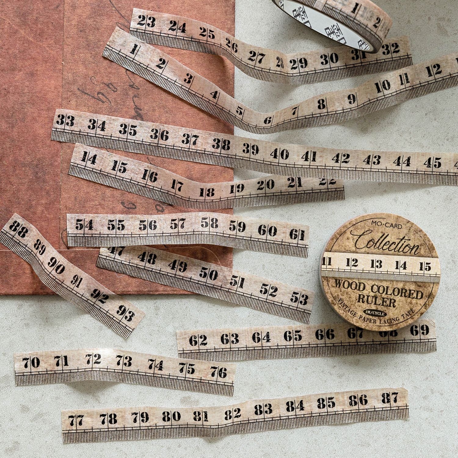 1 Roll Ruler Washi Tape JCSC