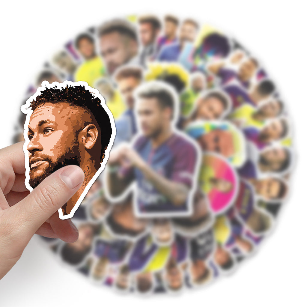 50Pcs Football Theme Waterproof Vinyl Stickers STY03