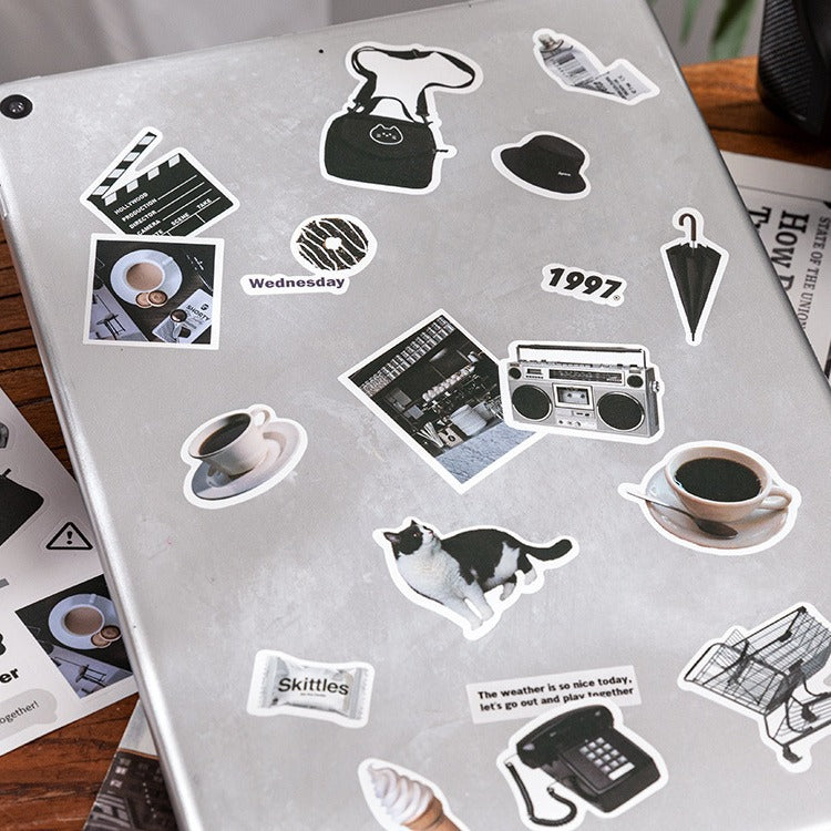 4 Pcs Life Stickers JXSD