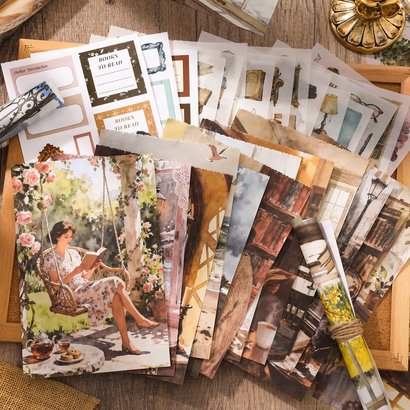A5 Mixed Material Sticker Book YDSG