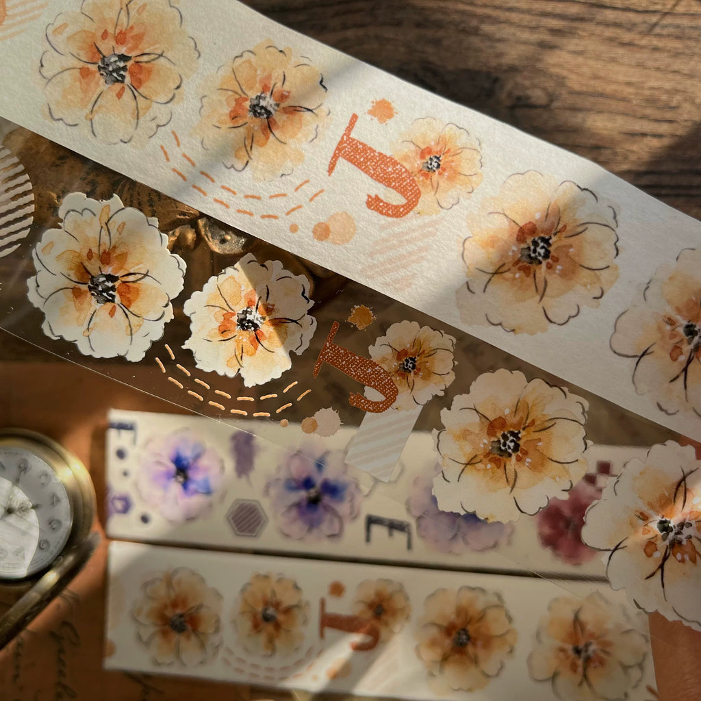 Floral  Decorative Tape Rolls- Petit Ditsy