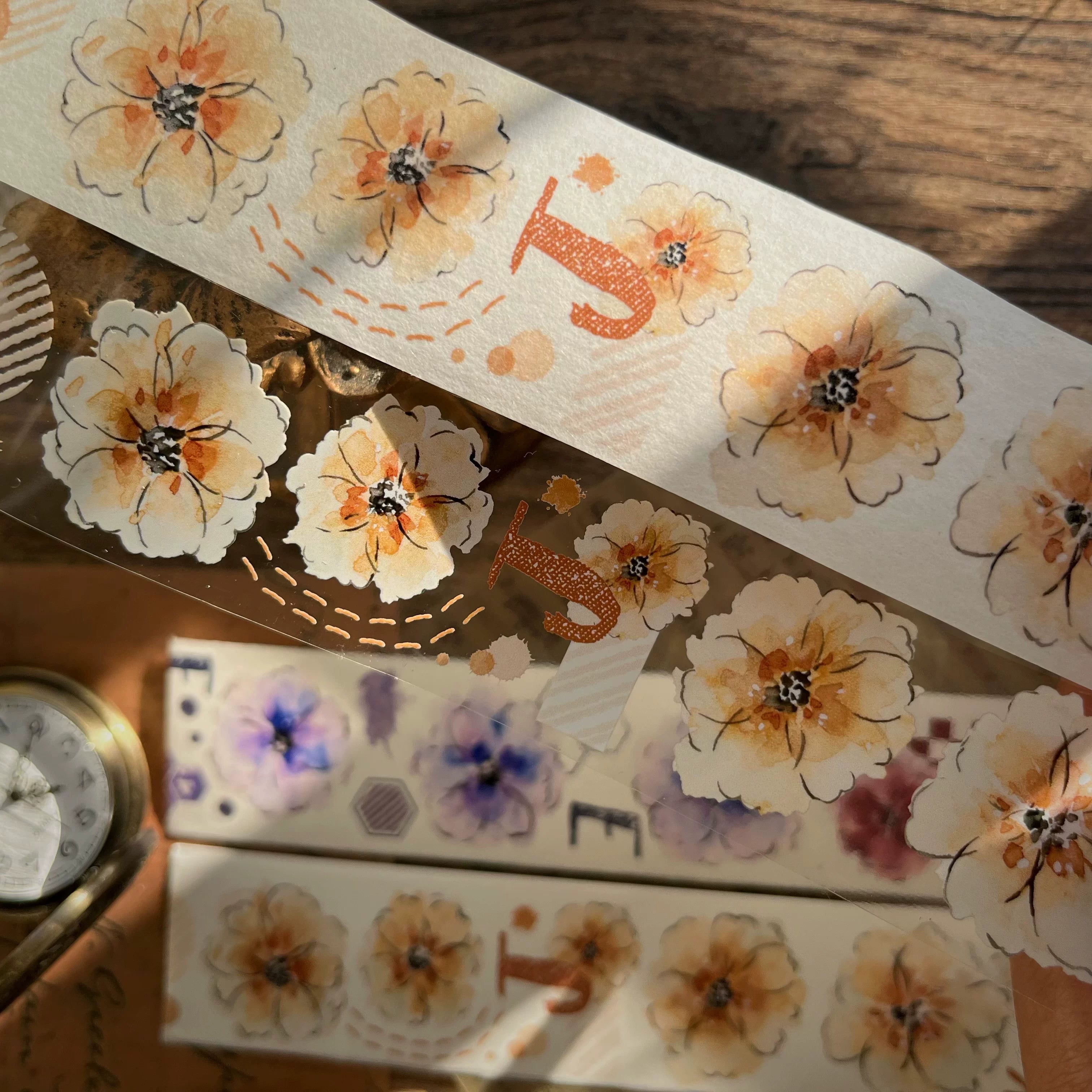 Floral  Decorative Tape Rolls- Petit Ditsy