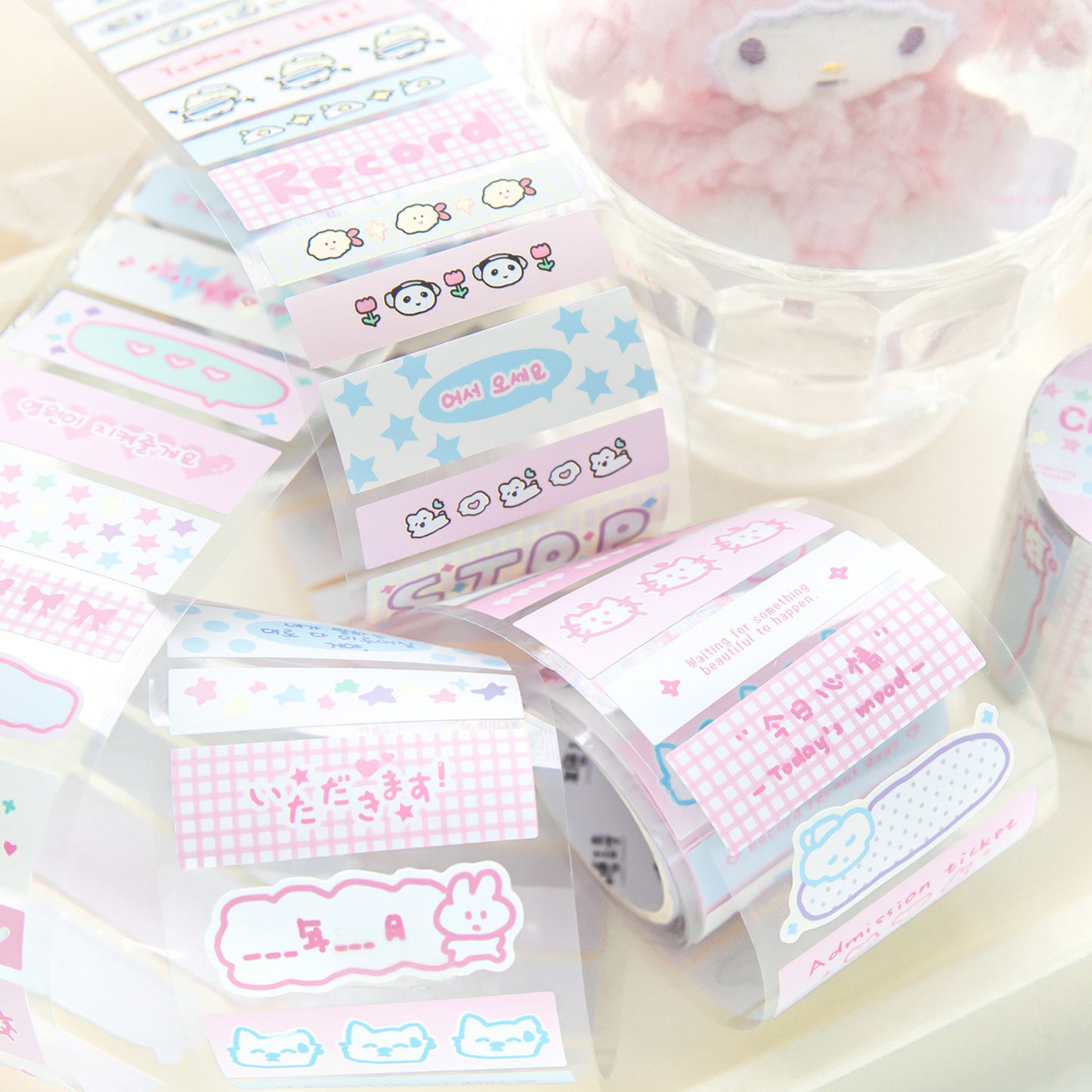 1 Roll Cute Symbol Stickers BJZX