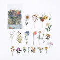 40 Pcs Wildflower PET Stickers