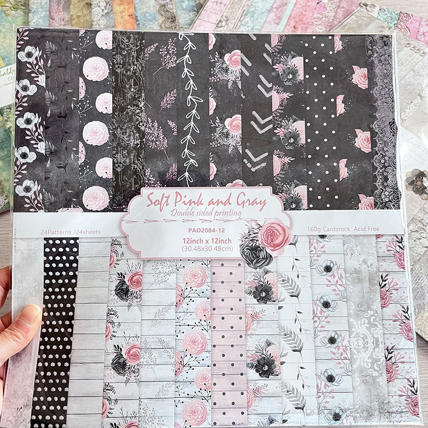 6 inch Scrapbook Paper Pad for Craft PA084