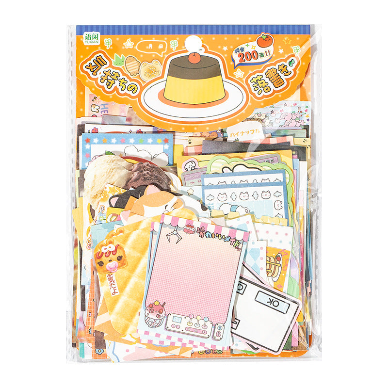 200 Pcs Cute Notepad Paper XQTY