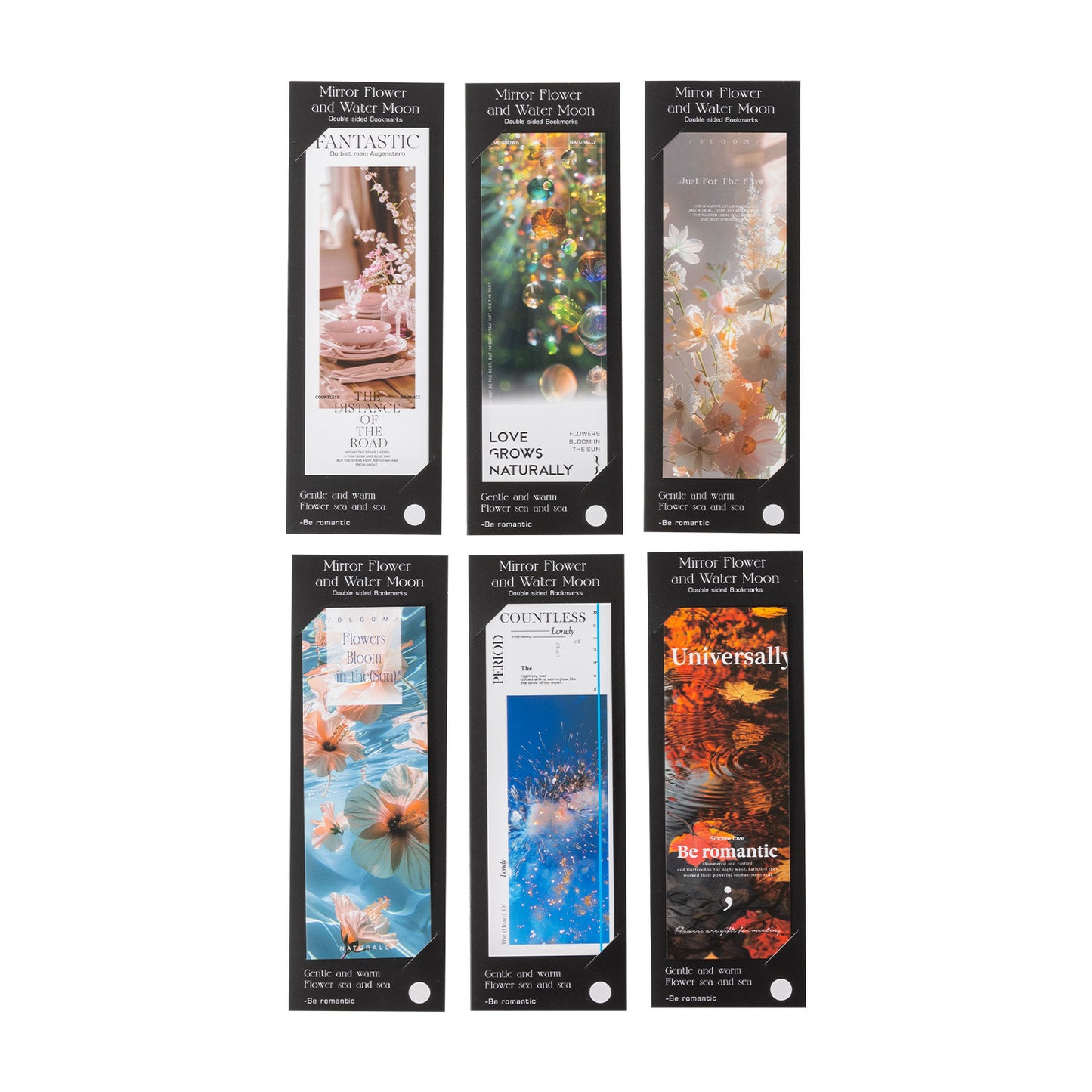 5 Sheets Landscape Cardstock Bookmark JHSY