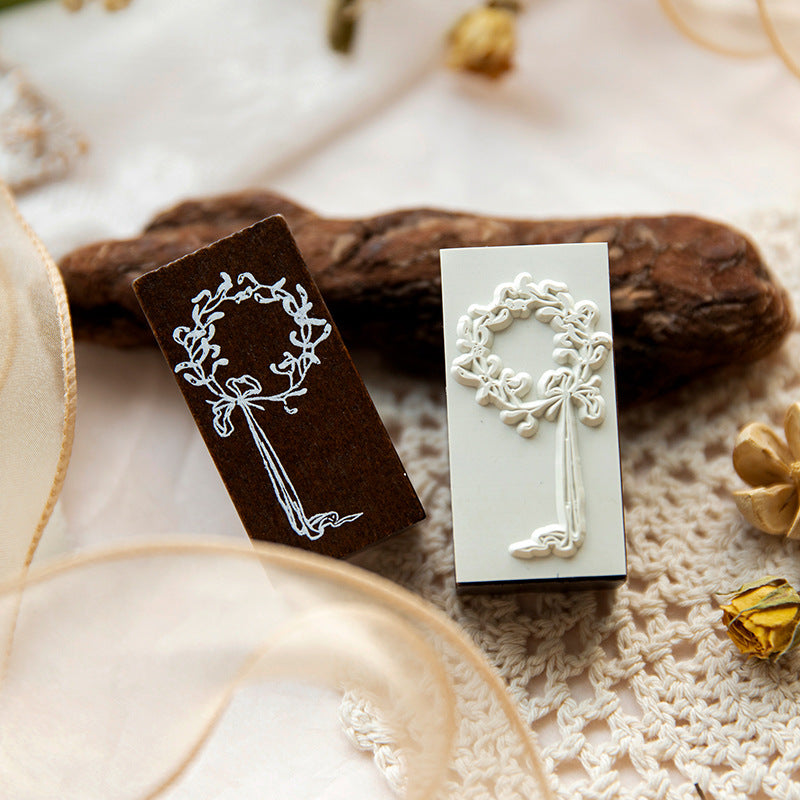 1 Pc Creative Wooden Stamp SYDLM