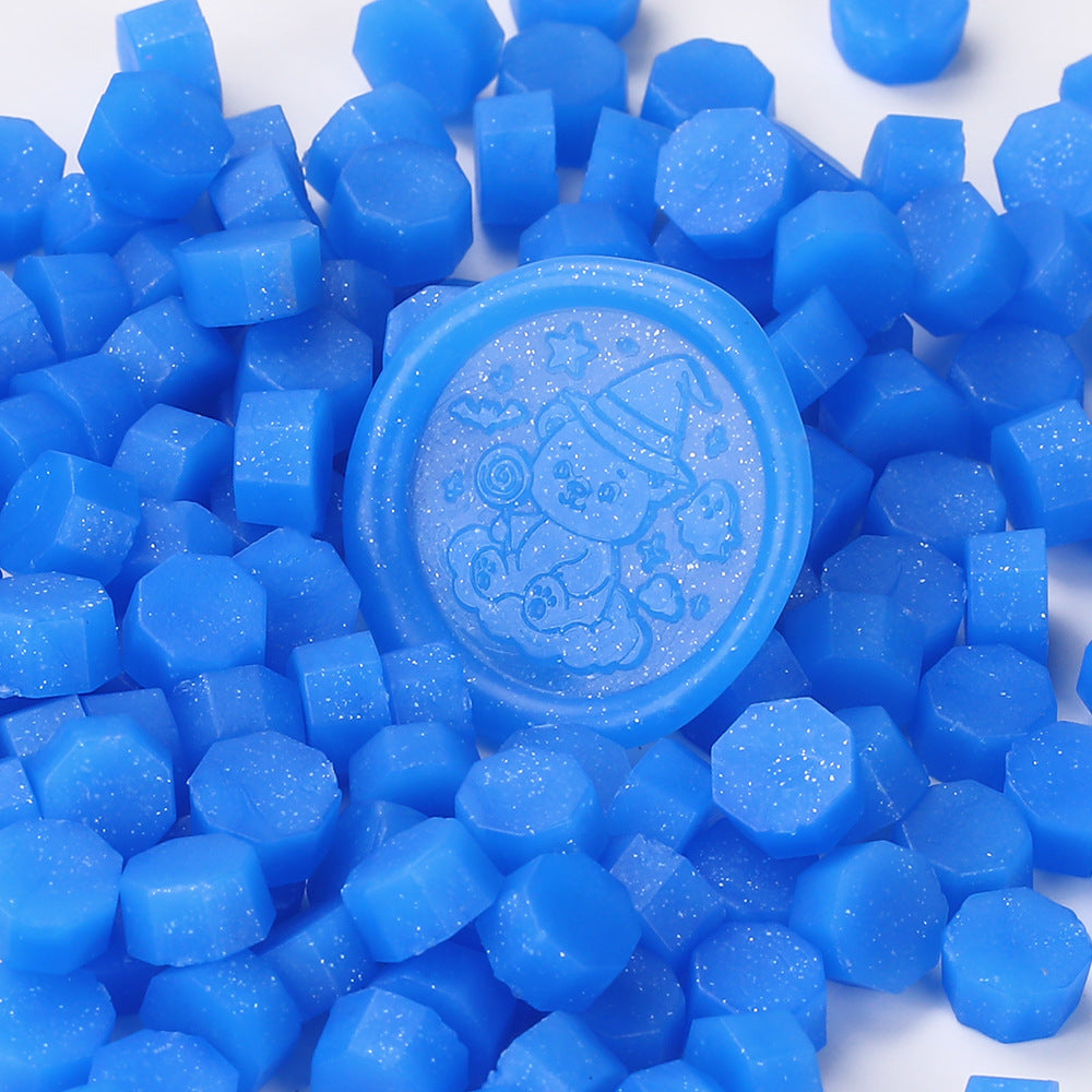 100 PCS Octagon Wax Seal Beads H93