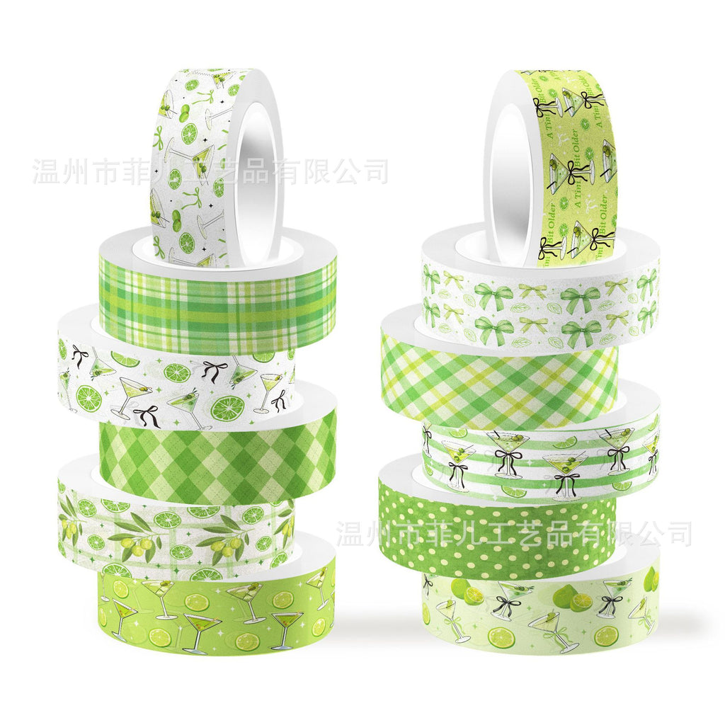 12 Roll Washi Tape Set ZH102
