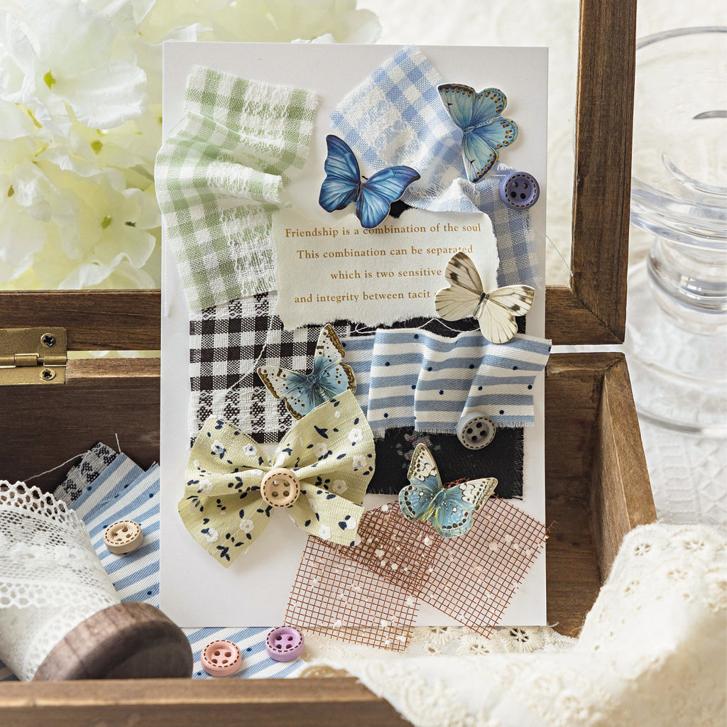 44 Pcs Texture Scrapbook Paper BJLM