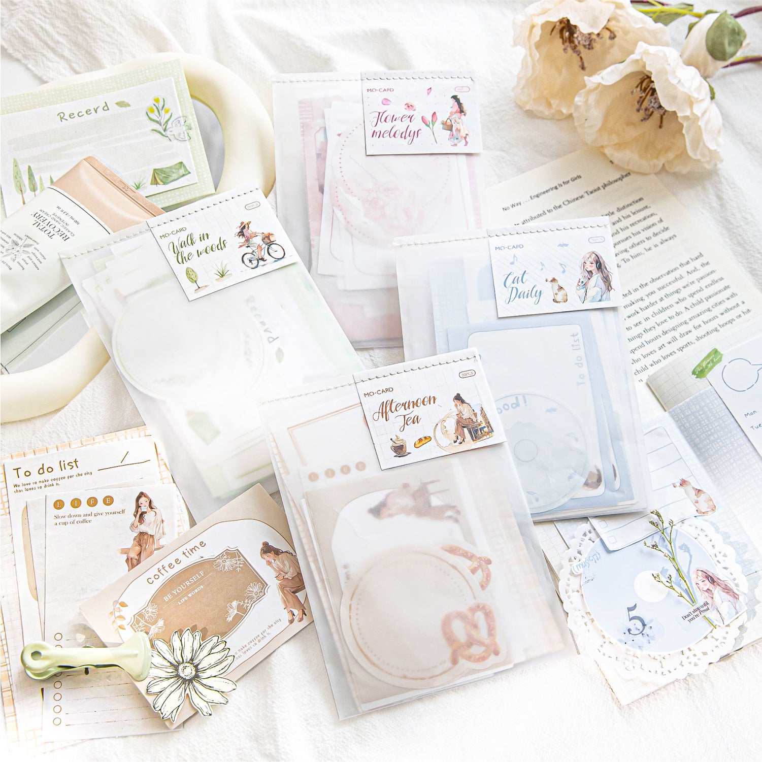 20 Pcs Creative Notepad Paper BZSH