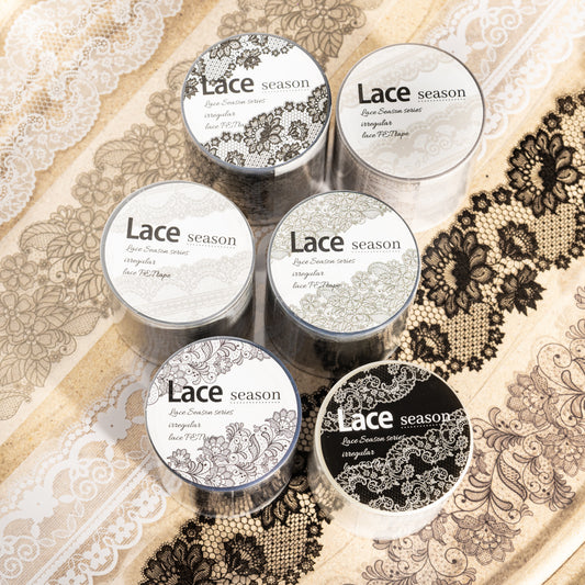 1 Roll Lace Themed PET Tape LSJX