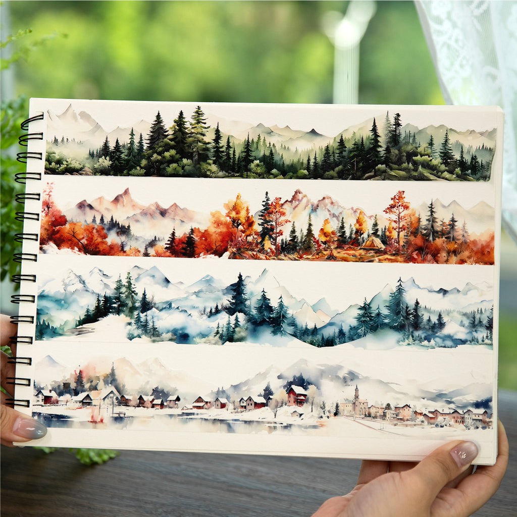 1 Roll Mountain Forest Washi Tape SCQK