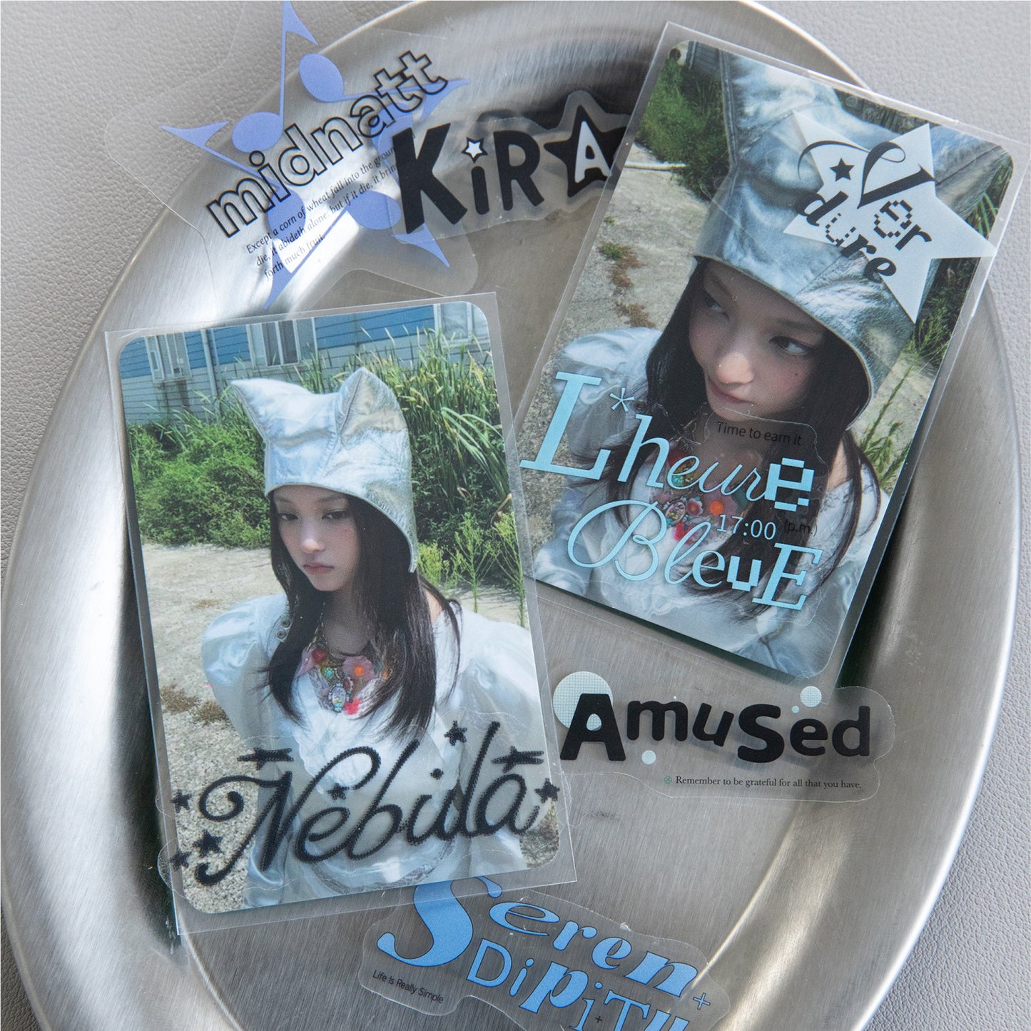 30 Pcs Aesthetic Words PET Stickers RRJS