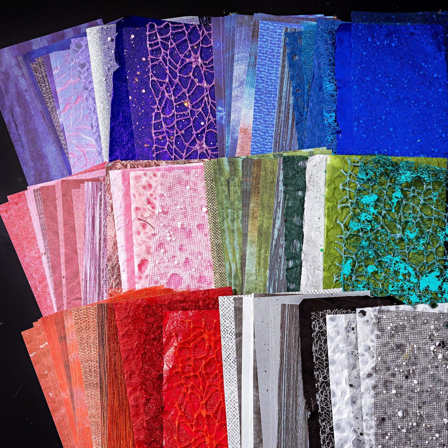 22 Pcs Textured Scrapbook Paper ZJLG