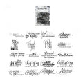40 Pcs Vintage Typography Quotes PET Stickers - Breeze Notes