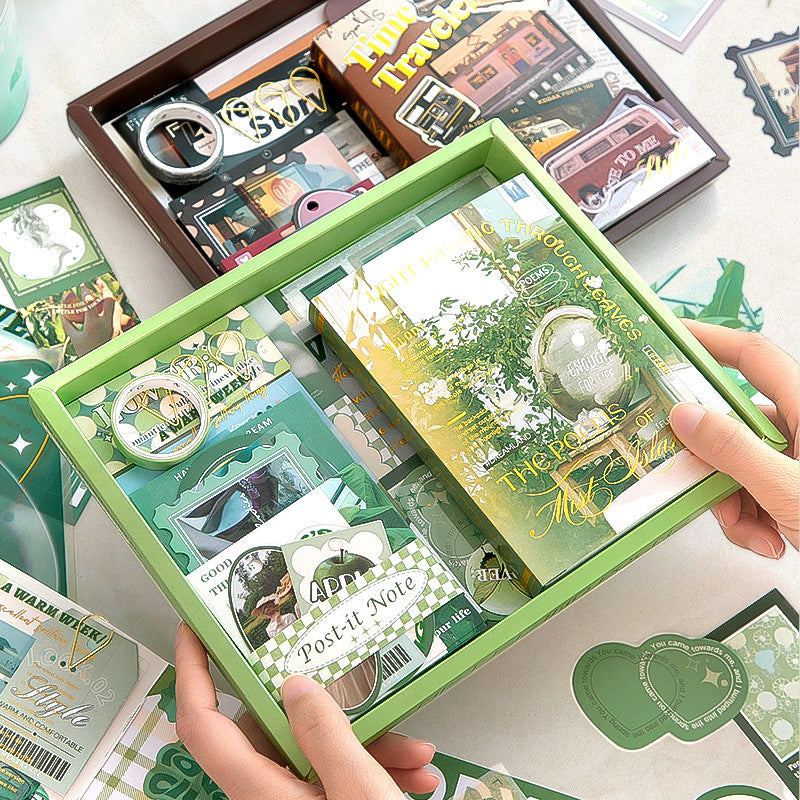 116 Pcs Journal Supplies Kit with Gift Box RSSC
