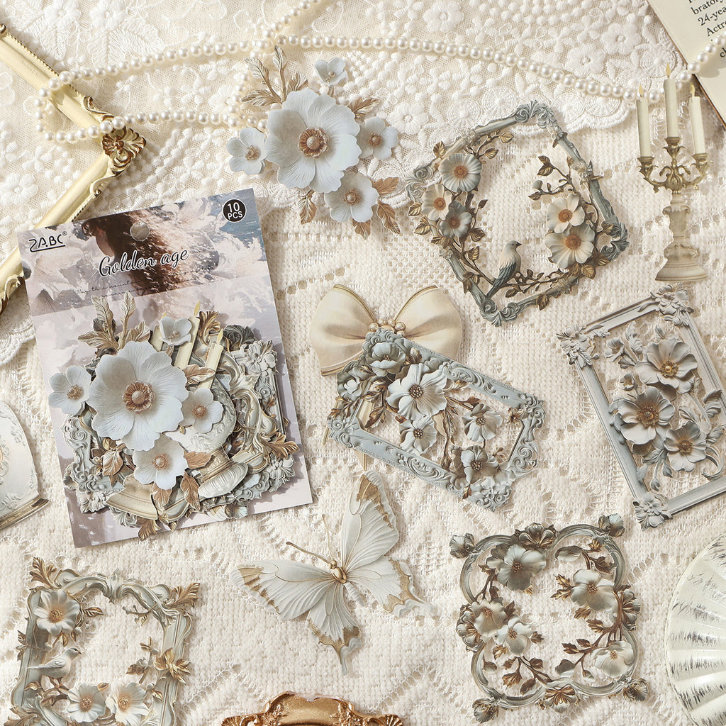 10 Pcs Aethetic Journal Stickers LYSH