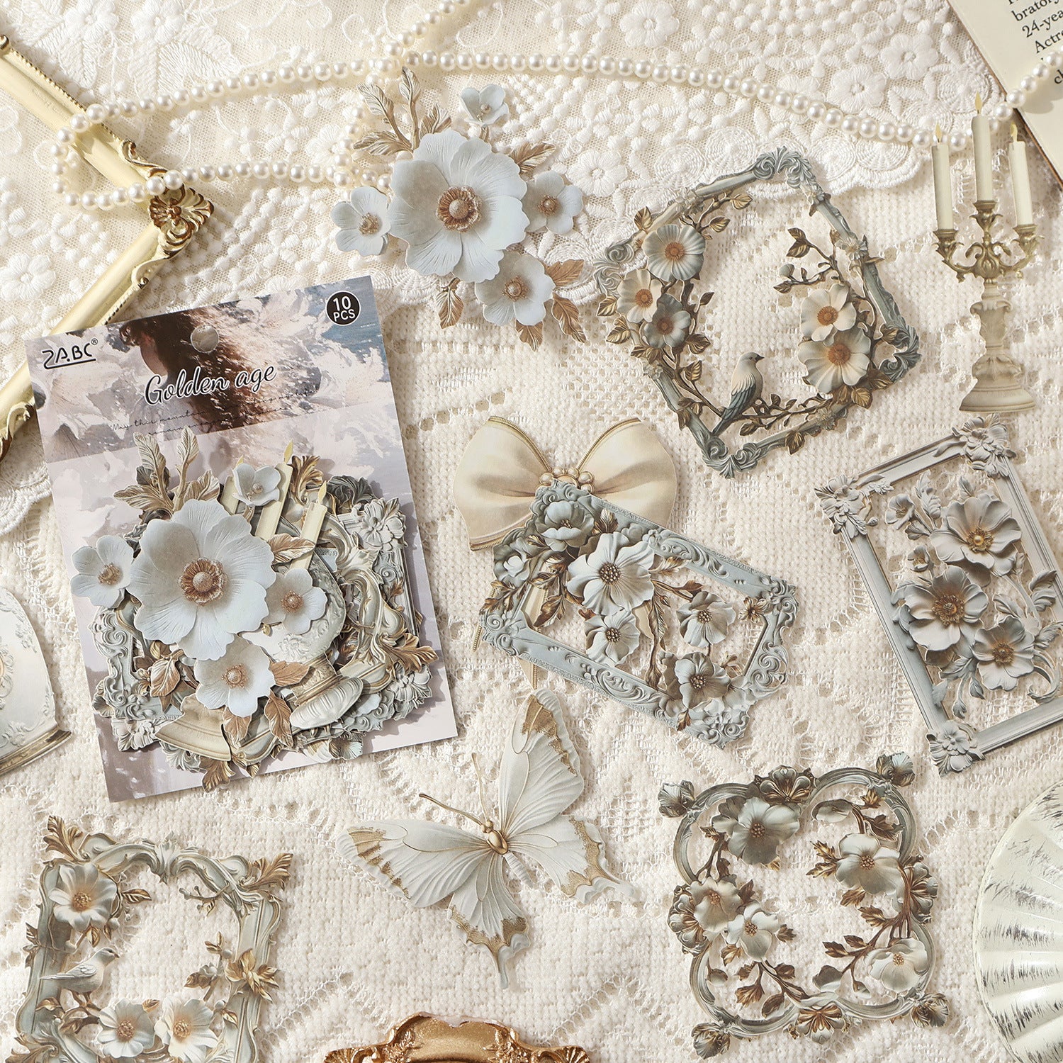 10 Pcs Aethetic Journal Stickers LYSH