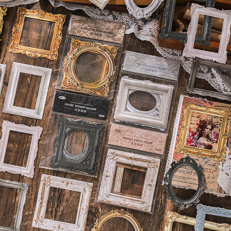 10 Pcs Photo Frame Scrapbook Paper FDCY