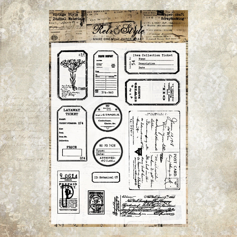 Clear Silicone Stamp STM315