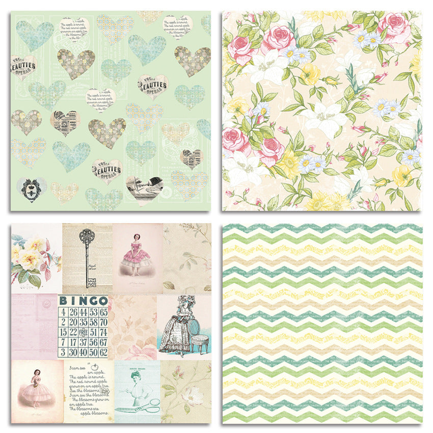 6 inch Scrapbook Paper Pad JYY1508