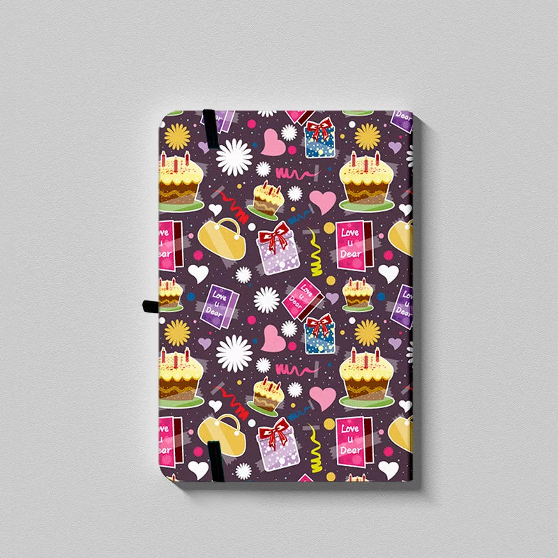 Art Series A5 Hardcover  Notebook - Celebration Birthday