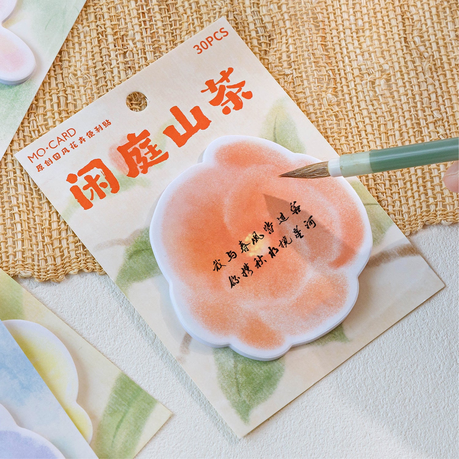 30 Sheets Flower Shape Notepad JRSHQ