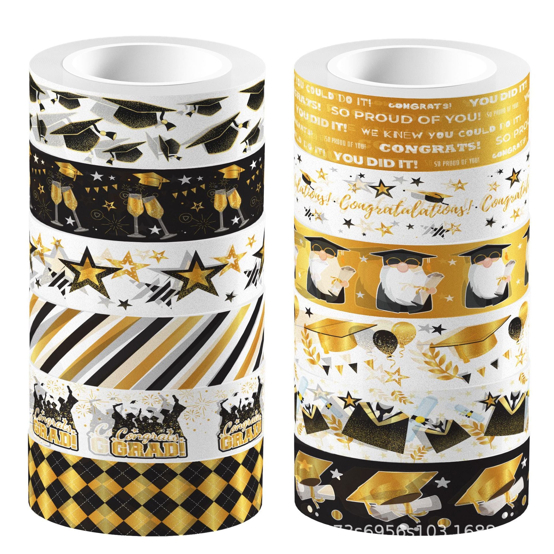 12 Roll Washi Tape Set ZH049