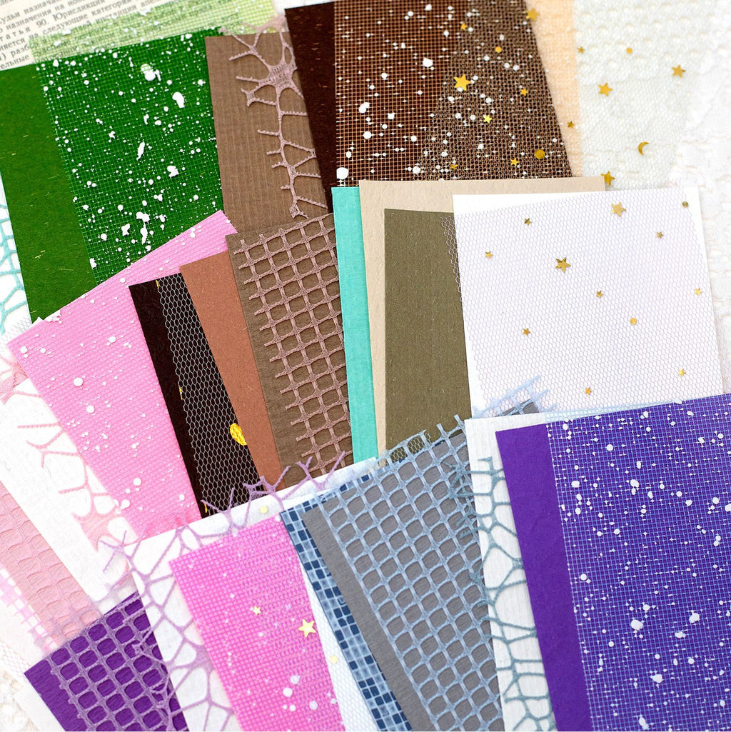 10 Pcs Textured Paper WXQJ