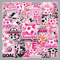 50Pcs Football Theme Waterproof Vinyl Stickers STY07