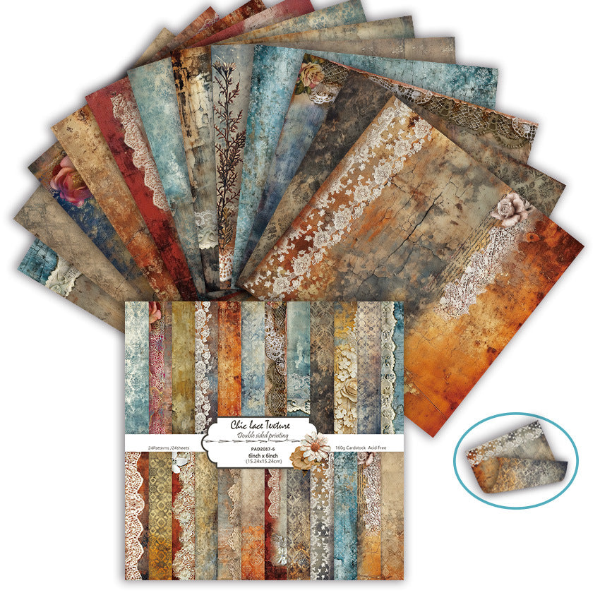 6 inch Scrapbook Paper Pad JYY6087