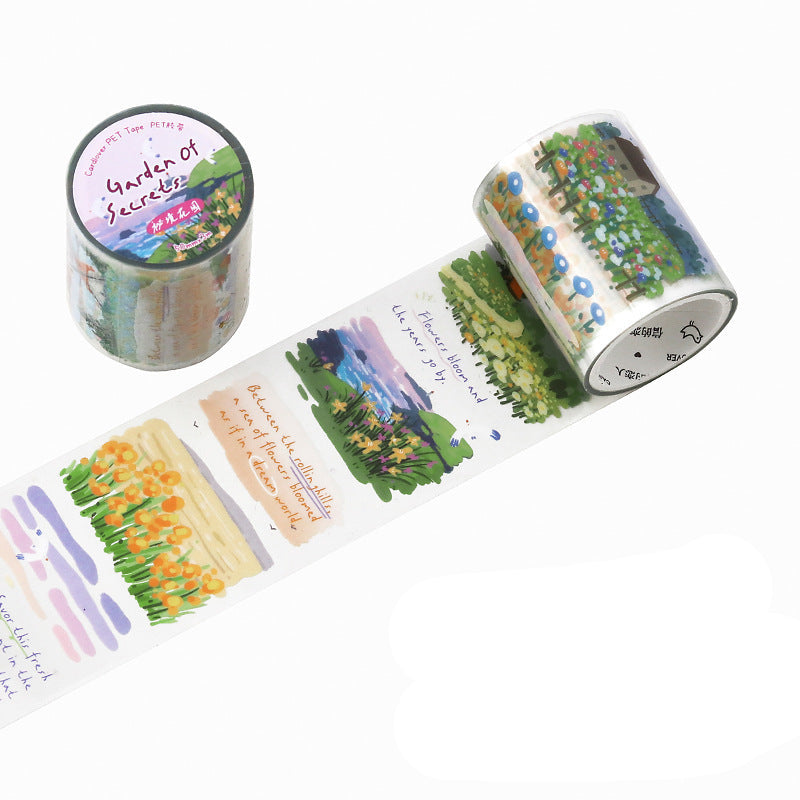 Wanderlust Chronicles Scenery Clear PET Tape - Garden