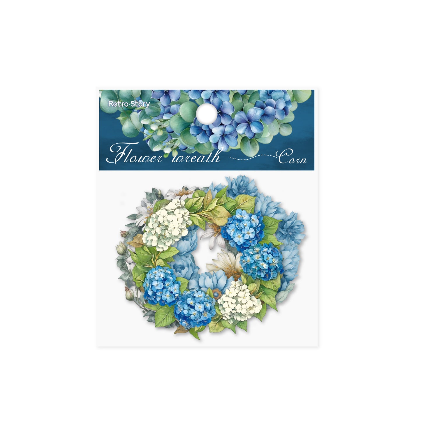 8 Pcs Garland PET Stickers HHXL