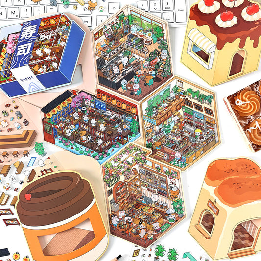 3D Scene Stickers Kit HYSSZ